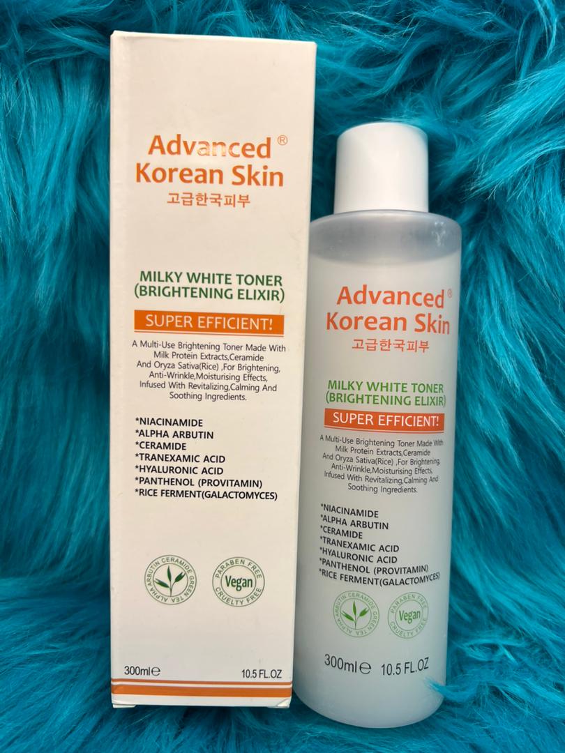 Advanced Korean Skin Milky White Toner (Brightening Elixir)