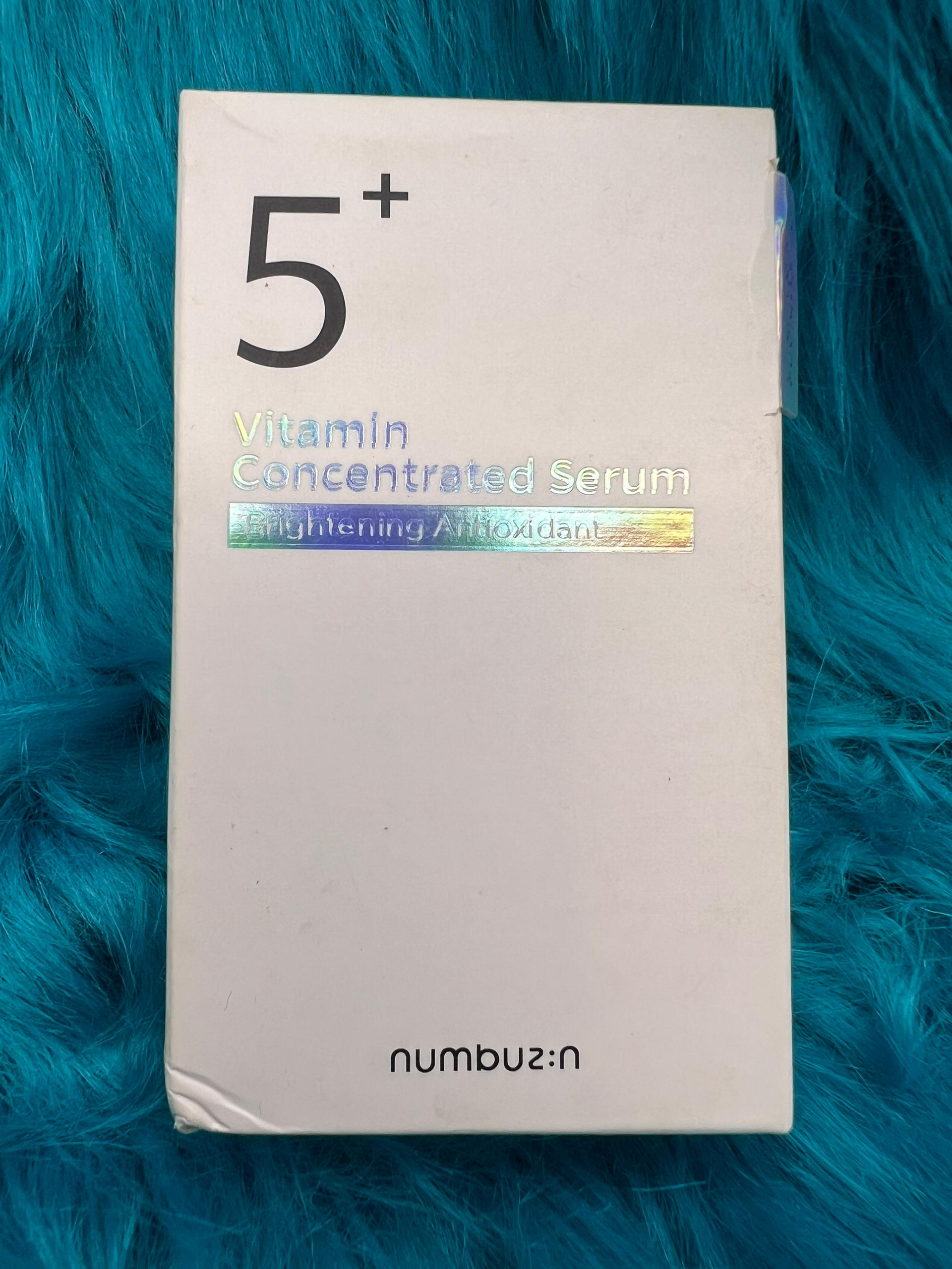 numbuzin No.5+ Vitamin Concentrated Serum