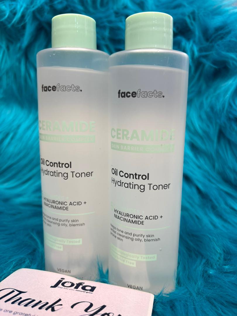 Face Facts Ceramide Oil Control Hydrating Toner