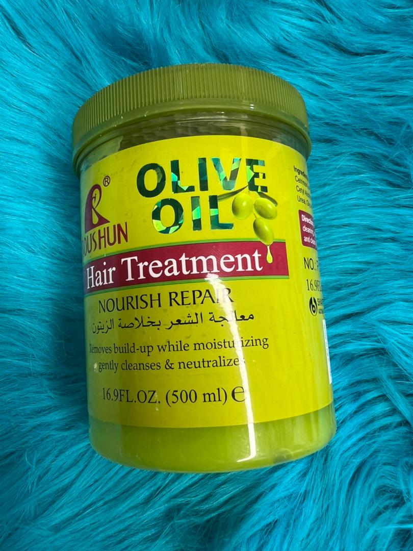 Roushun Olive Oil Hair Treatment NOURISH REPAIR
